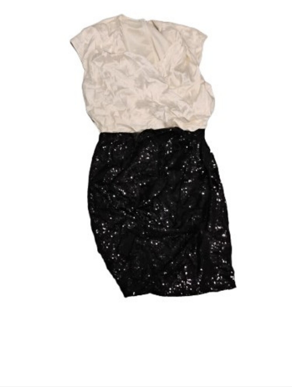 Alexia Admor Women's Satin Sequined Dress Sz XS